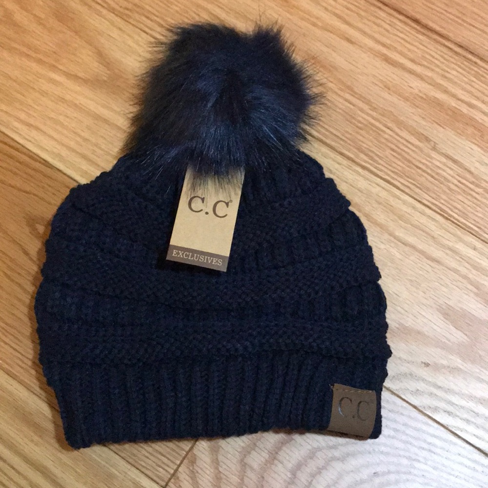 Hat with Pom